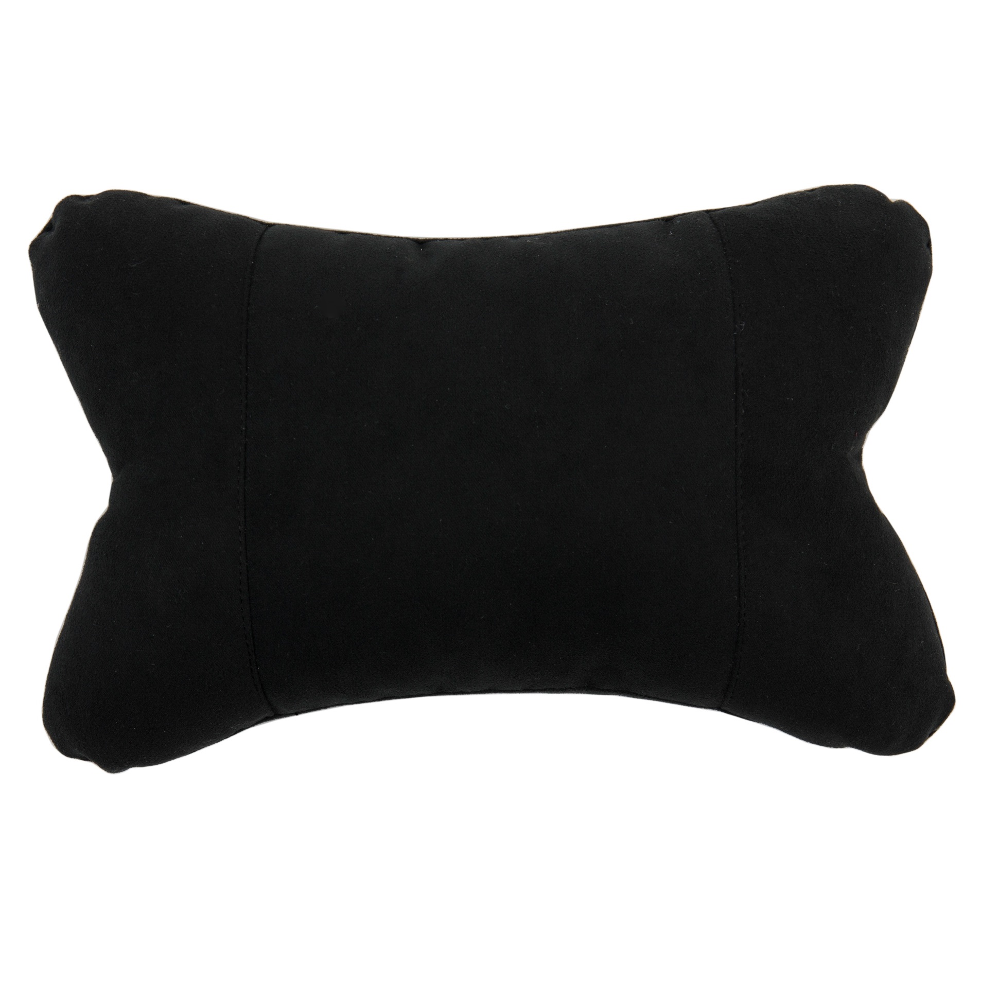 Подушка черная из ткани
